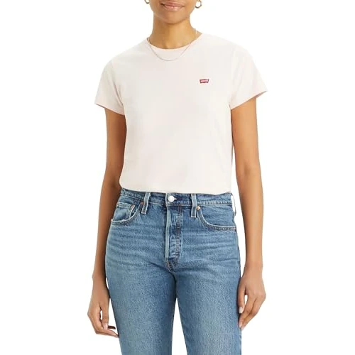Levi's Women's The Perfect Tee- Chesthit Logo T-Shirt, Potpourri, XS