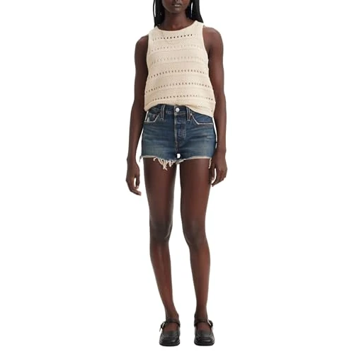 Offerta a tempo: Levi's Pantaloncini Originali 501, Flash A Look, 31W Donna - 50% da 65.00 € a 32.50 €
