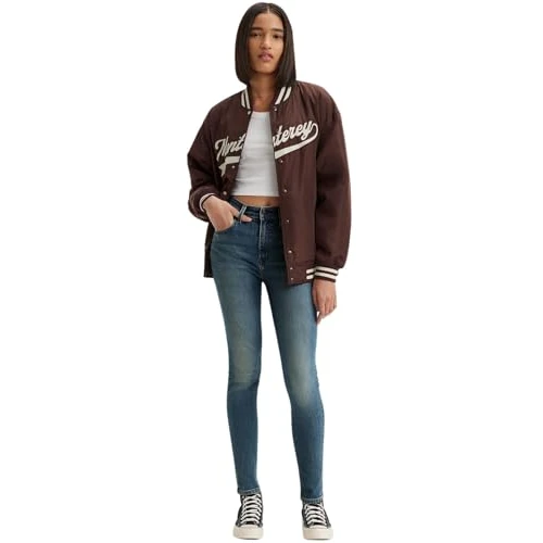 Zeitlich begrenztes Angebot: Levi's Damen Jeanshose 721 mit Stretch-Anteil, Skinny Fit, Blau (Tore It Up No Dx T2), W26/L32 von 43.03 € auf 43.03 € (0.00% Rabatt)