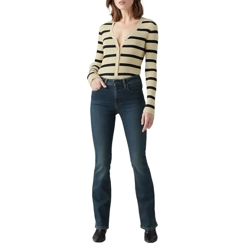 Levi's 725 High Rise Bootcut Blue Swell, Blue Swell, 26W x 30L