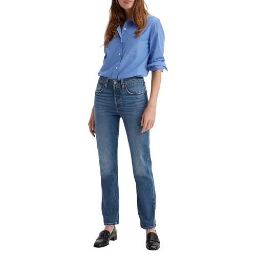 Limited-time offer: Levi's Women's 501 Jeans for Women, Erin Can't Wait Stretch, 28W x 32L from 50.00 £ to 40.00 £ (save 20%)