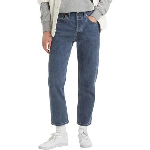 Offerta a tempo: Levi's 501 Crop, Jeans Donna, Hidden Happiness, 24W / 26L - 0.00% da 55.00 € a 55.00 €