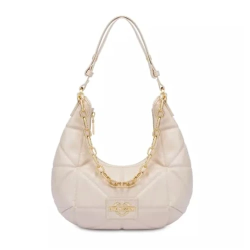 Offerta a tempo: Love Moschino, BORSA A MANO Donna, Avorio, Taglia unica - 0% da 307.25 € a 307.25 €