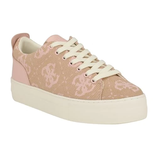 Limited-time offer: GUESS Women's Giaa6 Sneaker, Beige/Cameo 681, 5.5 UK from 47.01 GBP to 47.01 GBP (save 0%)