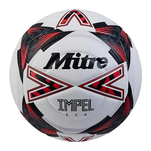 Oferta ograniczona: Mitre Impel Evo Piłka nożna, trwała piłka treningowa, technologia Hyperseam z 21.00 EUR na 12.80 EUR (znizka 39%)