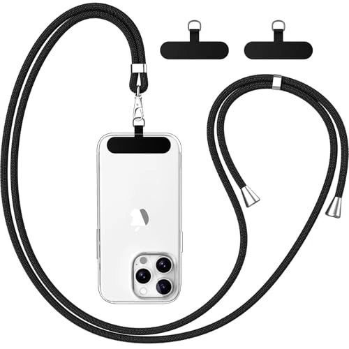 Offre limitée : caslord Cordon Telephone Portable avec 2 Patchs Noirs Durables de 6.99 € à 6.99 € (0.00% de remise)