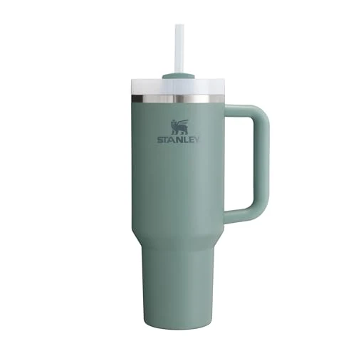 Offerta a tempo: STANLEY 1913 Quencher H2.0 Flowstate Borraccia Con Cannuccia 1.2L - Freddo Per 11 Ore - Con Ghiaccio Per 48 Ore - Senza BPA - Tazza Termica Con Manico - Shale - 40% da 50.00 € a 30.00 €