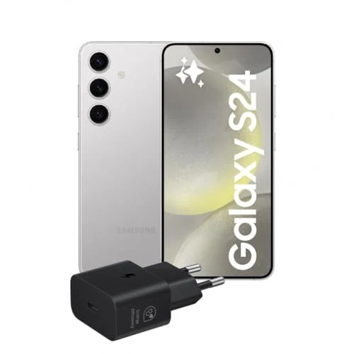 Offerta a tempo: Samsung Galaxy S24 Smartphone AI, Caricatore incluso, Display 6.2'' FHD+ Dynamic AMOLED 2X, Fotocamera 50MP, RAM 8GB, 128GB, 4.000 mAh, Marble Gray [Versione italiana] - 0% da 567.04 € a 567.04 €