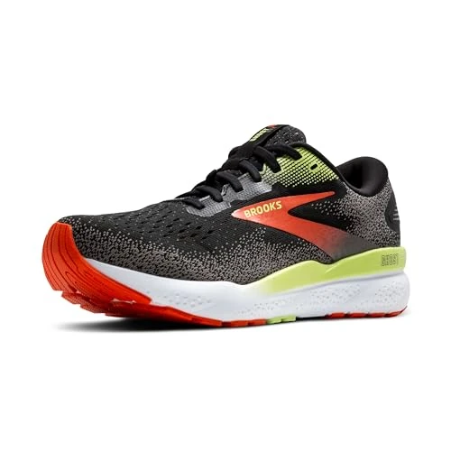 Offerta a tempo: BROOKS 1104301D049 Ghost 16 GTX Uomo, Black/Mandarin Red/Green EU 42.5 - 26% da 170.00 € a 125.00 €