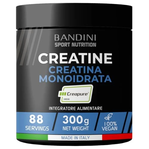 Offerta a tempo: Bandini® Creatina CREAPURE® Monoidrata in Polvere Pura - Integratore per Allenamento — 5% da 23,90 € a 22,70 €