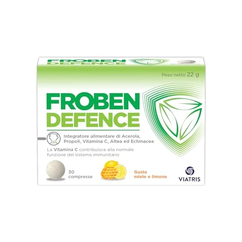 Offerta a tempo: Froben Defence, Integratore Alimentare con Vitamina C — 22% da 5,49 € a 4,28 €