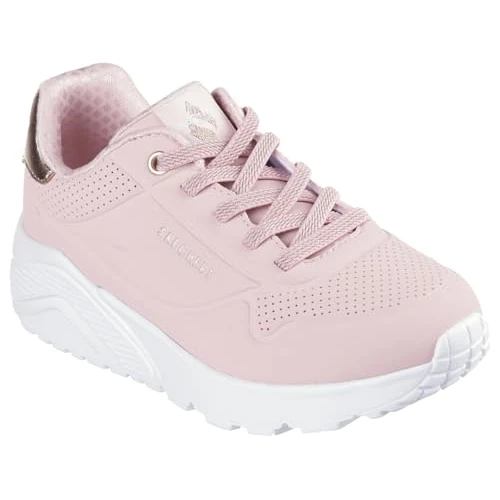 Limited-time offer: Skechers Girl's Uno Lite Trainers, Mauve Synthetic/Trim, 12 UK Child from 44.00 £ to 24.80 £ (save 44%)