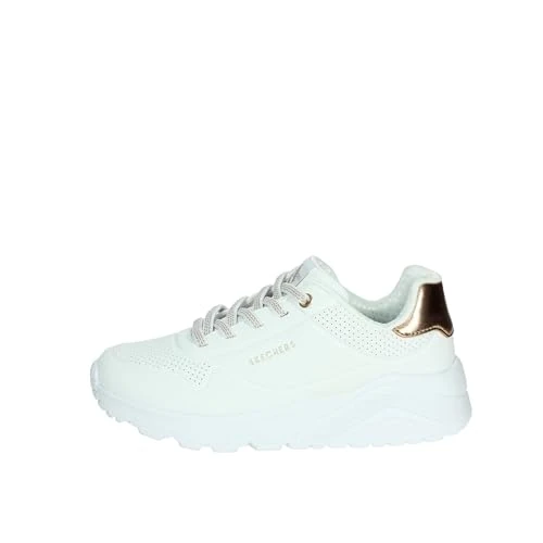 Oferta limitada: Skechers - Uno Lite, Zapatillas Chicas, White, de 53.90 € a 28.95 € (ahorro 46%)