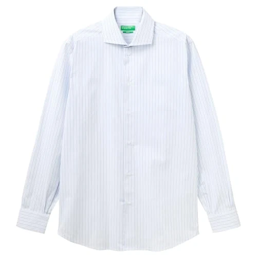 Offre limitee: United Colors of Benetton Chemise 59i7uq04d, Blanc, XS Hommes de 25.63 EUR a 25.63 EUR (economie 0%)