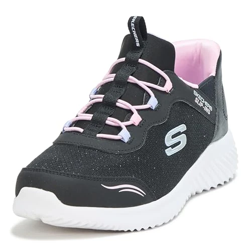 Skechers Bounder Simple Cute - Scarpe da Ginnastica, Black,