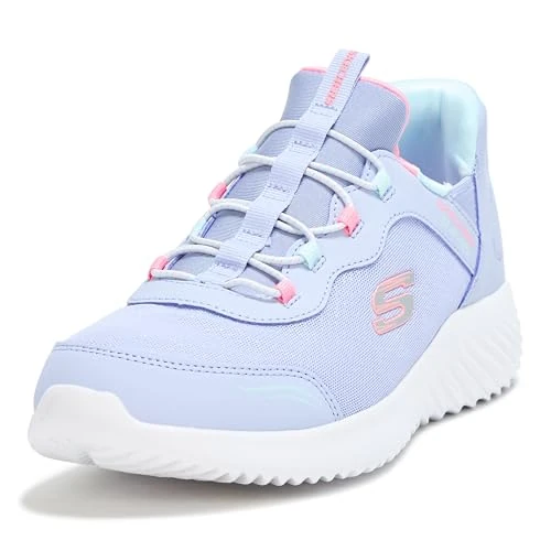 Skechers Slip-Ins: Bounder - Simple Cut 303585L-LAV, Girl Sneakers,Sports Shoes, Purple, 29 EU