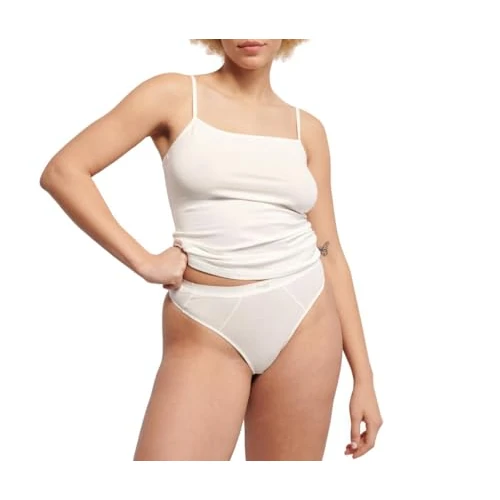 sloggi Mujer Ever Ease String 2P, Silk White
