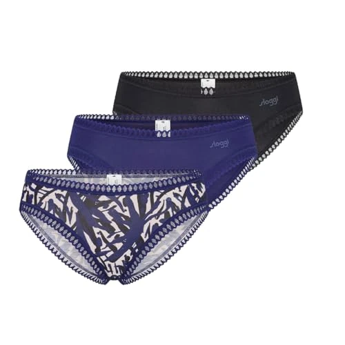 Begrenztes Angebot: Sloggi 3er Pack GO Crush - Damen - Mini Slip - Unterhose - Unterwäsche - Atmungsaktiv von 23.94 EUR auf 15.80 EUR (Rabatt 34%)