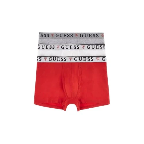 Offerta a tempo: GUESS Brian Hero - Boxer Uomo in Cotone Elasticizzato, Pacco da 3 - 25% da 40.00 € a 29.99 €