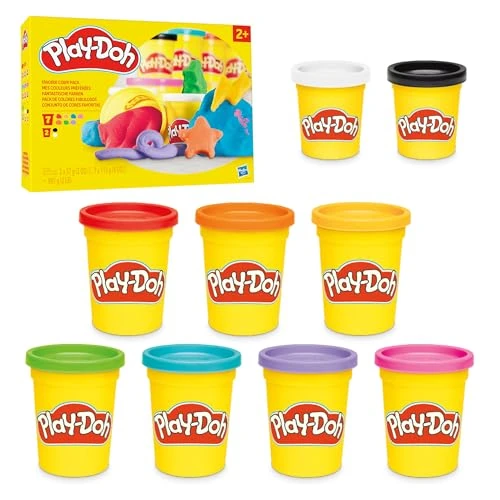 Tijdelijke aanbieding: Hasbro Play-Doh Favoriete kleuren, verpakking met 9 potjes, knutselen voor kinderen van 12.99 € naar 12.99 € (0.00% korting)