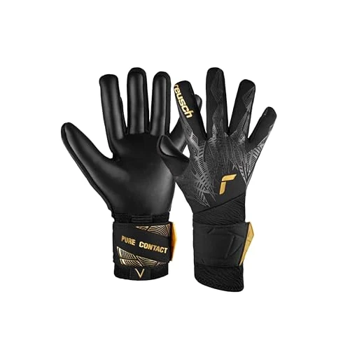 Begrenztes Angebot: Reusch Pure Contact Infinity griffige Torwarthandschuhe Herren und Frauen Fußballhandschuhe für Erwachsene mit langer Stulpe perfekt geeignet für Kunstrasen von 66.99 EUR auf 57.99 EUR (Rabatt 13%)