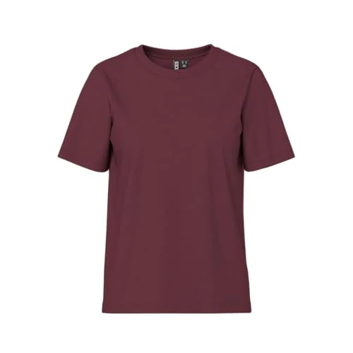 Offre limitée : PIECES Pcria SS Solid Tee Noos BC T-Shirt pour Femme, Tawny Port, XL de 16.99 € à 16.99 € (0.00% de remise)
