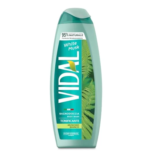 Limited-time offer: Vidal Body Wash White Musk 500ml from 7.58 £ to 6.12 £ (save 19%)