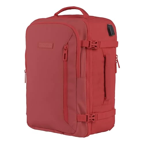 Limited-time offer: BidMamba Ryanair Hand Luggage Backpack 40x20x25, Backpack Bag 20L Easyjet Low Cost Flights - Red from 59.88 GBP to 59.88 GBP (save 0%)