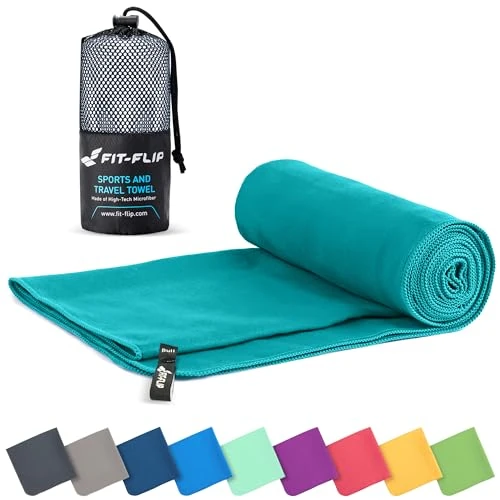 Offerta a tempo: Fit-Flip Asciugamano microfibra, compatto e ultraleggero - 32% da 28.99 € a 19.71 €