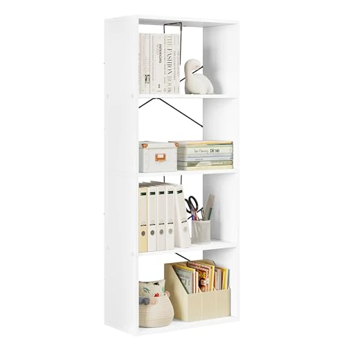 Oferta limitada: WOLTU Estanteria de Libros de 4 Niveles de Almacenamiento de 68.99 € a 68.99 € (ahorro 0.00%)