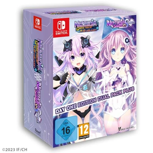 Offerta a tempo: Reef Entertainment Neptunia Game Maker R:Evolution / Neptunia: Sisters VS Sisters - Day One Edition Dual Pack Plus (Nintendo Switch) - 25% da 82.95 € a 62.49 €