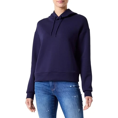 Tijdelijke aanbieding: ONLY Dames Onplounge Hood Ls SWT Noos Hoodie, Maritieme blauw., XS van 26.39 EUR naar 26.39 EUR (korting 0%)