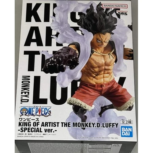 Offerta a tempo: Banpresto Figura d'azione Monkey D. Luffy One Piece - King of Artist - Special Version (Version B) 14 cm, Multicolore, BP89300P - 27% da 51.90 € a 38.14 €