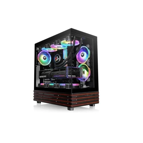 Thermaltake View 270 Plus WS ARGB, Mid Tower Chassis, Black
