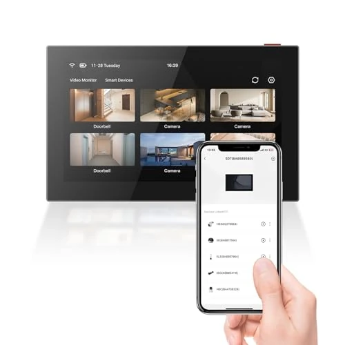 Offerta a tempo: EZVIZ - Schermo Intelligente / Videocitofono da Interno — 33% da 149,99 € a 99,99 €