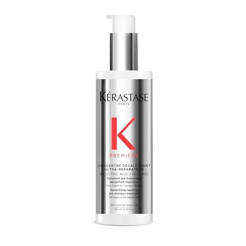 Offerta a tempo: Kérastase, Premiére, Trattamento Pre-Shampoo Decalcificante, Per Capelli Danneggiati, Azione Riparatrice, Capelli Più forti, Concentré Réparateur, 250 ml - 54% da 47.95 € a 21.99 €