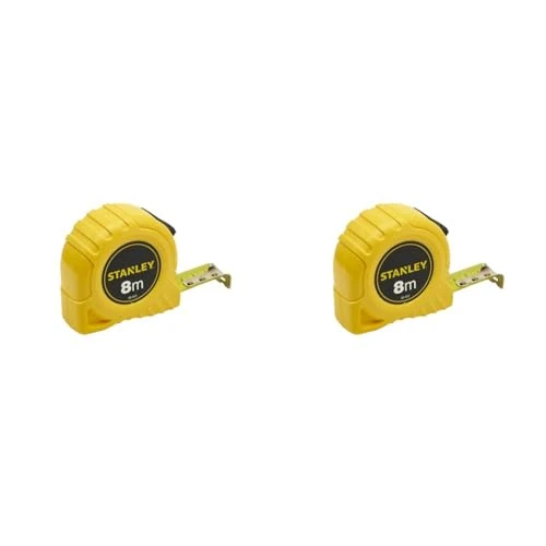 Offerta a tempo: STANLEY 1-30-497 Flessometro Global, 5 m x 19 mm (Confezione da 2) — 18% da 16,98 € a 13,98 €