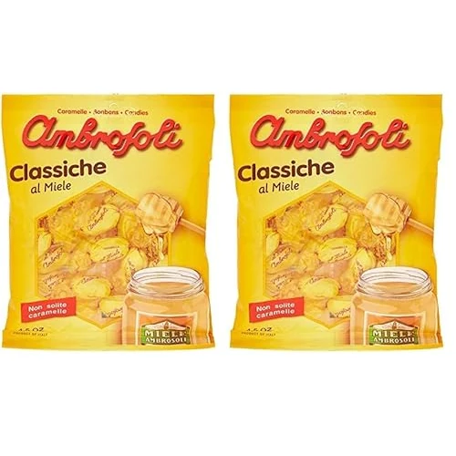 Offerta a tempo: Ambrosoli - Caramelle Classiche al Miele - 2 Pezzi — 35% da 3,06 € a 1,98 €