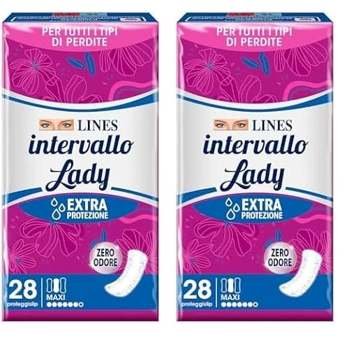 Offerta a tempo: Lines Intervallo Lady Maxi, Proteggislip Distesi — 40% da 6,60 € a 3,98 €