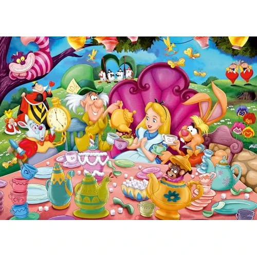 Offerta a tempo: Ravensburger - Puzzle 1000 Pezzi Disney Alice | Puzzle Disney 1000 Pezzi Per Adulti E Bambini Con Una Misura Di 70x50 Cm | Regalo Per Adulti E Bambini Da 14 Anni E Più - 54% da 14.99 € a 6.87 €