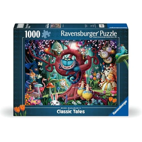 Offerta a tempo: Ravensburger - Puzzle 1000 Pezzi Tutti Sono Pazzi Qui | Puzzle Per Adulti E Bambini Con Una Misura Di 70x50 Cm | Regalo Per Adulti E Bambini Da 14 Anni E Più — 20% da 14,99 € a 11,99 €