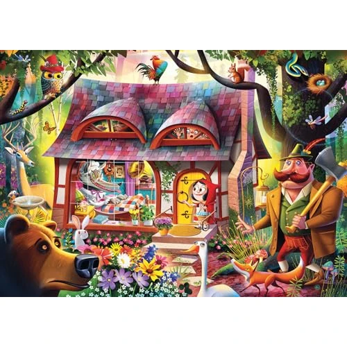 Offre limitée : Ravensburger - Jigsaw puzzle Little Red Riding Hood and the Wolf, 1000 pcs. 120006305 de 22.21 EUR à 22.21 EUR (remise 0%)