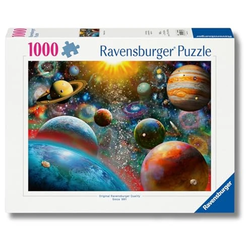 Offerta a tempo: Ravensburger - Puzzle 1000 Pezzi Pianeti​​ | Puzzle Per Adulti E Bambini Con Una Misura — 15% da 14,99 € a 12,74 €