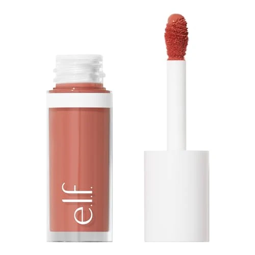 Offerta a tempo: e.l.f. Camo Liquid Blush, blush liquido a lunga tenuta altamente pigmentato, crea un finish delicato effetto umido, prodotto vegano e non testato sugli animali, Dusty Rosé - 11% da 9.00 € a 8.00 €