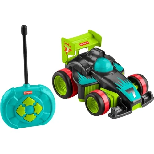 Oferta limitada: Fisher-Price Mi Primer RC, Coche de juguete de carreras teledirigido con 2 velocidades y mando radio control de fácil manejo con 4 botones, regalo para niños y niñas +3 años, HYH28 de 39.99 € a 34.99 € (ahorro 13%)