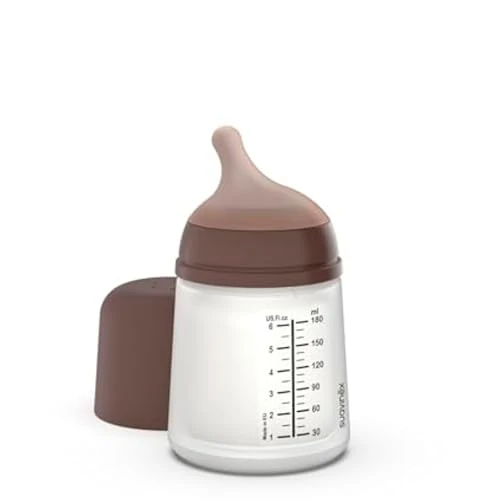 Offre limitée : Suavinex, Biberon Anti Colique Zero Zero, avec Tétine Spécial Allaitement (A), pour Bébés +0 Mois, Biberon Nouveau-né, Idéal pour l'Allaitement Mixte, Tétine Imitant le Sein, 180 ml, Deep de 13.88 EUR à 9.99 EUR (remise 28%)