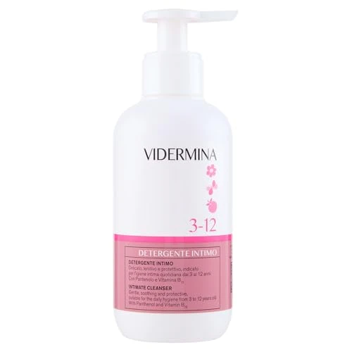 Vidermina Intima - Detergente Intimo Quotidiano per Bambini 3-12 Anni, 250 ml