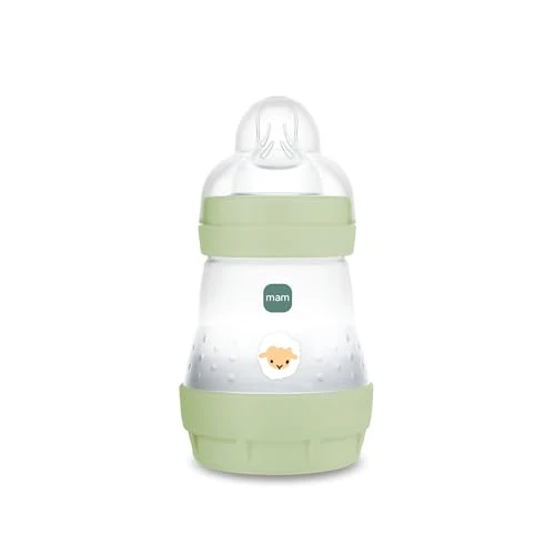 Zeitlich begrenztes Angebot: MAM Easy Start Anti Colica Babyflasche mit Sauger aus Silikon SkinSoftTM, 0+ Monate, 160 ml, neutral von 11.88 € auf 11.88 € (0.00% Rabatt)