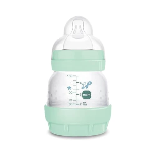 Offerta a tempo: MAM Biberon Anticolica Easy Start 130 ml, Tettarella Misura 0, Verde - 15% da 11.99 € a 10.24 €