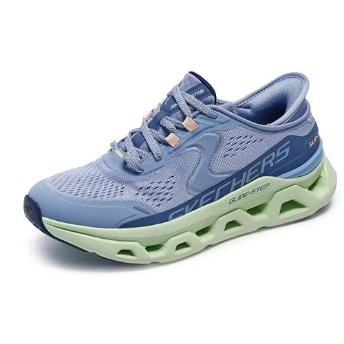 Offerta a tempo: Skechers Donna Glide-Step Altus Slip-In ALLENATRICE, Blue Synthetic/Mesh/Multi Trim, 41 EU - 4% da 114.95 € a 110.00 €